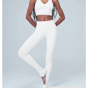 Alo Yoga Goddess leggings white sz S